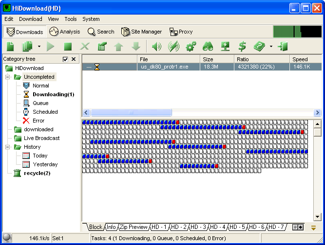 HiDownload Screenshot